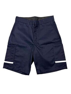 NEW Stan Herman Men's Polyester Blend Reflective Shorts Blue • Size 32